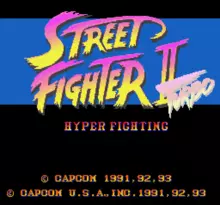 Image n° 4 - screenshots  : Street Fighter II Turbo - Hyper Fighting